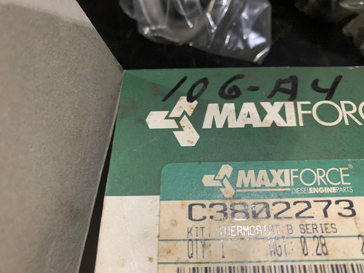 Maxiforce C3802273 Thermostat Kit for Cummins B Series (4B/6B/6BT/6BTA) - New