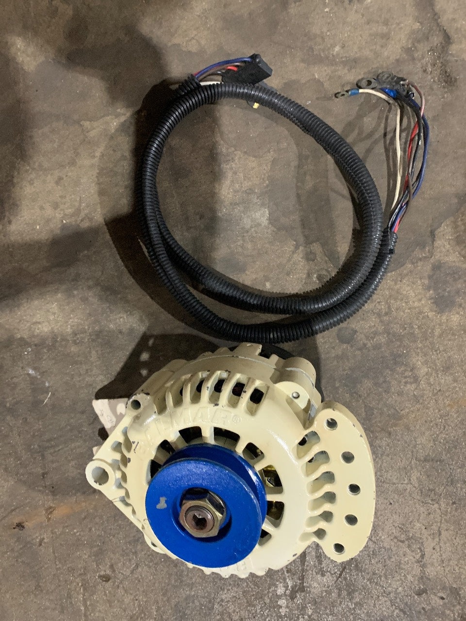 Balmar 60-100-SR-IG 100A 12V Marine Alternator Saddle Mount Dual Foot - Used