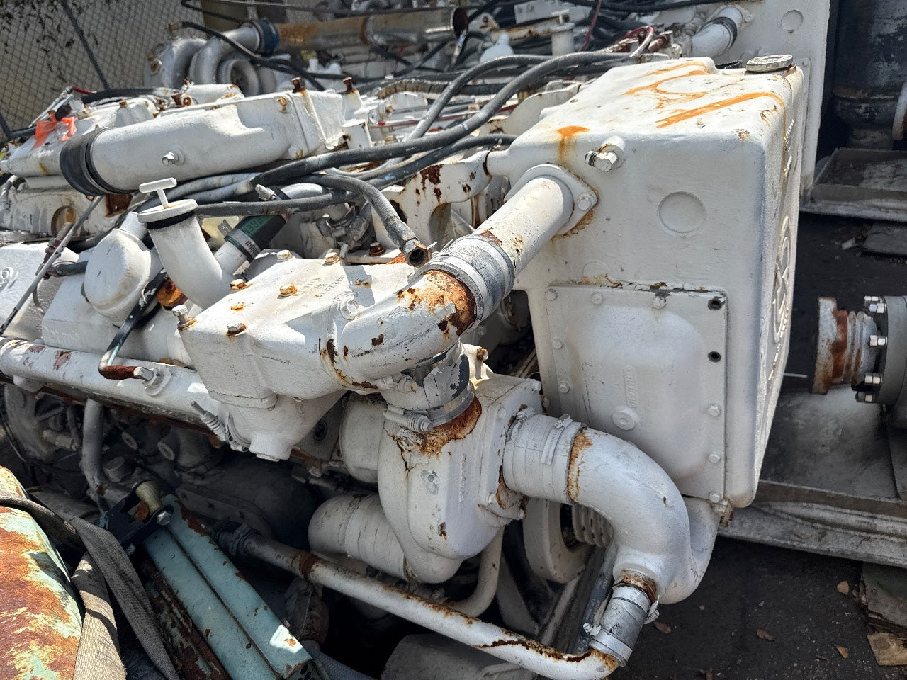Detroit Diesel 8.2L V8 Marine Diesel Engine - Used Take-Out Core