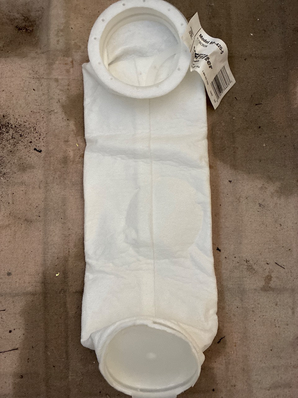 US Filter BP-420-5 5-Micron Polypropylene Felt Filter Bag Size 2 - New