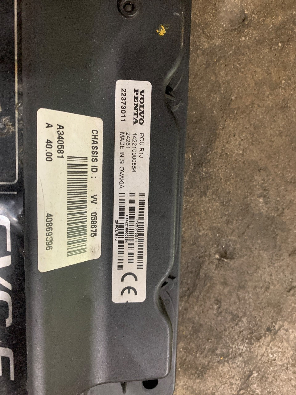 Volvo Penta 22373011 EVC-E PCU MID 187 Powertrain Control Unit - Used