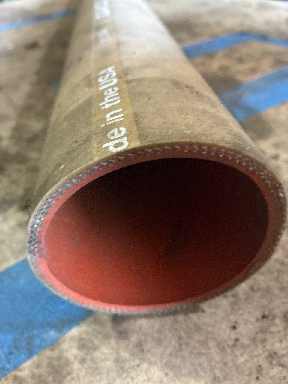 Dayco SAE J20 R1 Silicone Straight Coolant Hose ~2.5" ID x ~36" - New