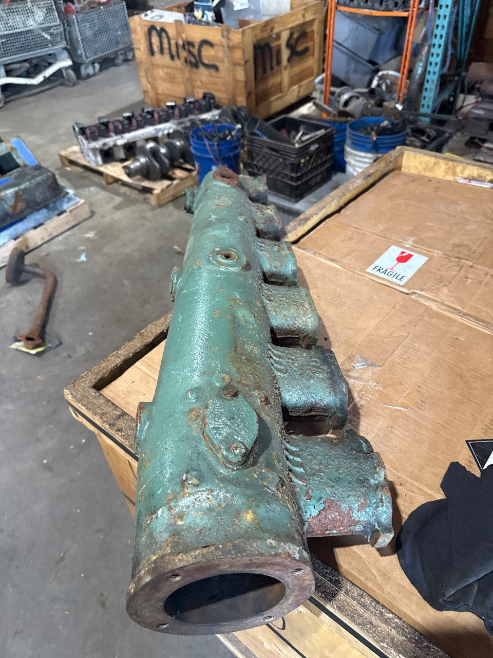 Volvo Penta 6-Cylinder Water-Cooled Exhaust Manifold - Used