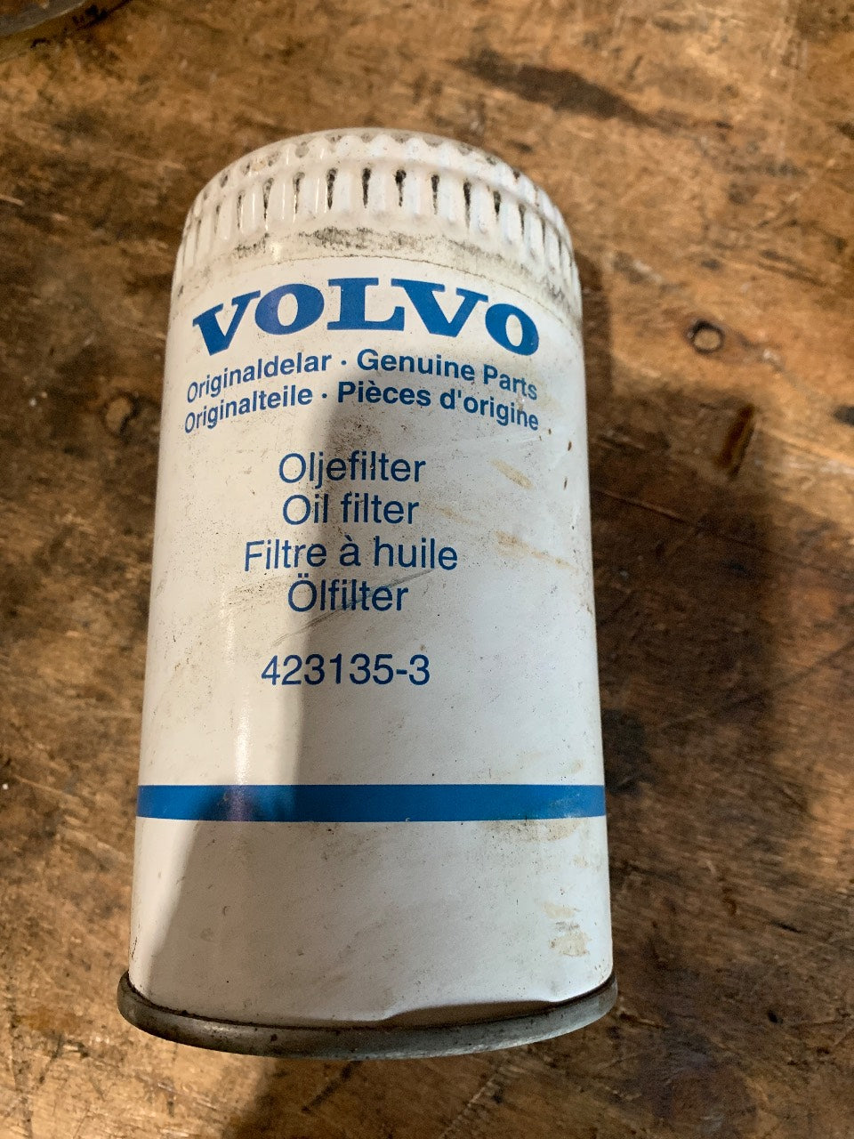 Volvo Penta 423135 Spin-On Oil Filter - New Old Stock
