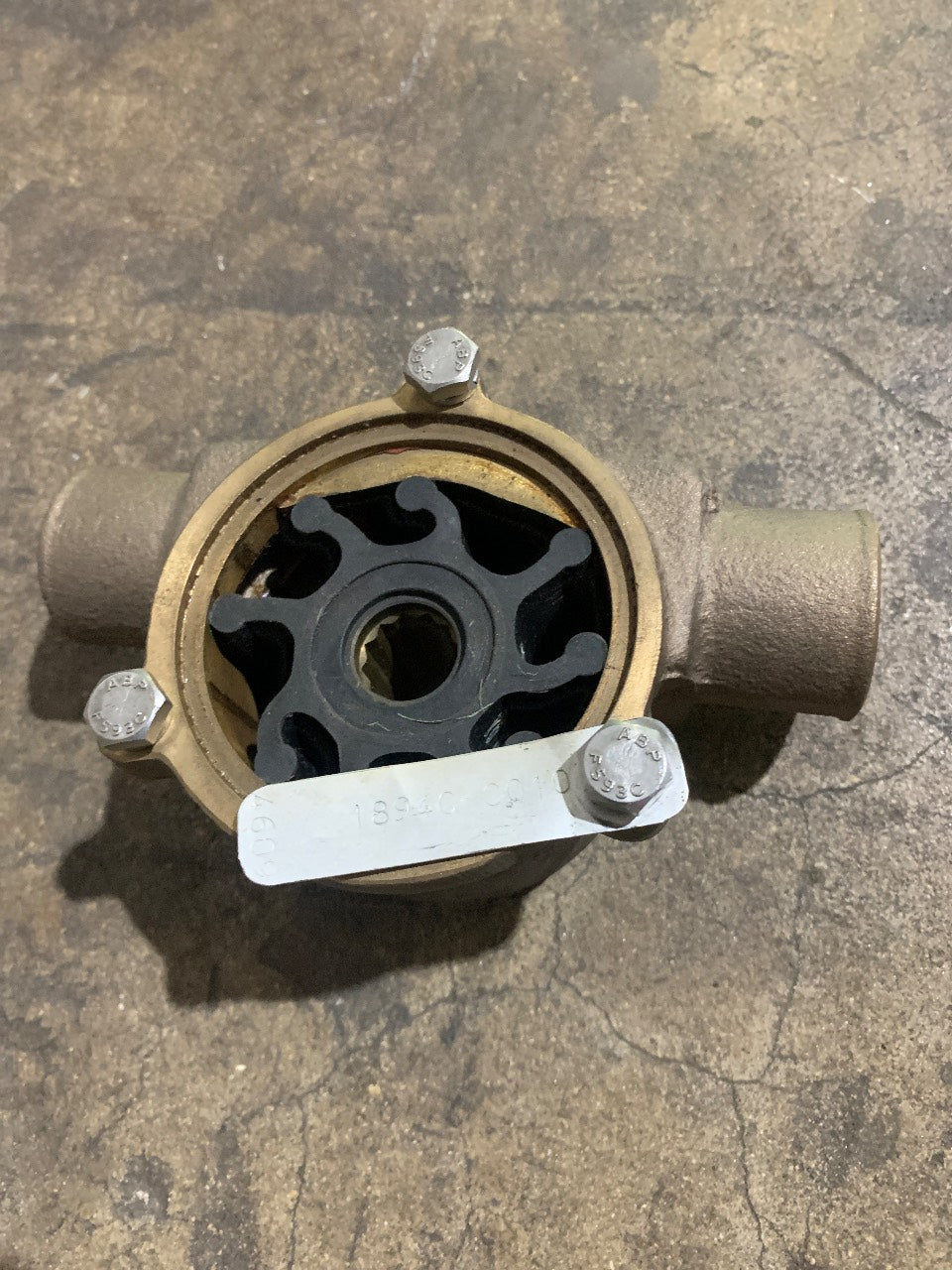 Jabsco ITT 18940-0010 Bronze Raw Water Pump - Used