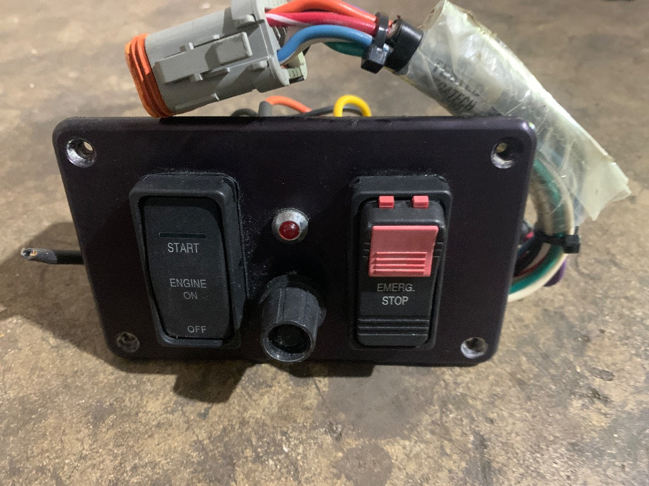 Yanmar 119578-91200 1st Control Panel Start/Emergency Stop Switch Panel - New