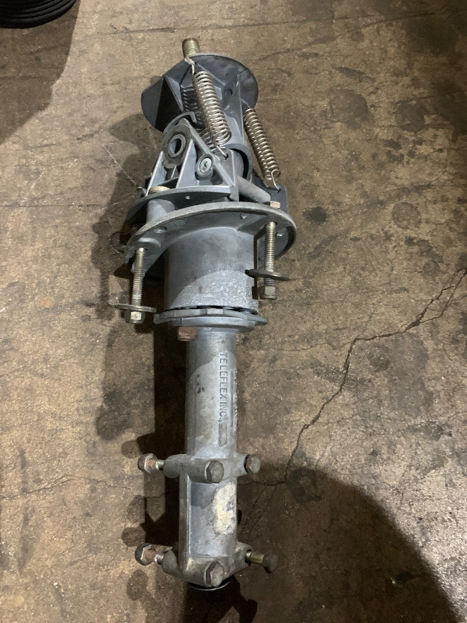 Teleflex Rack & Pinion Tilt Steering Helm with Bellows Boot - Used