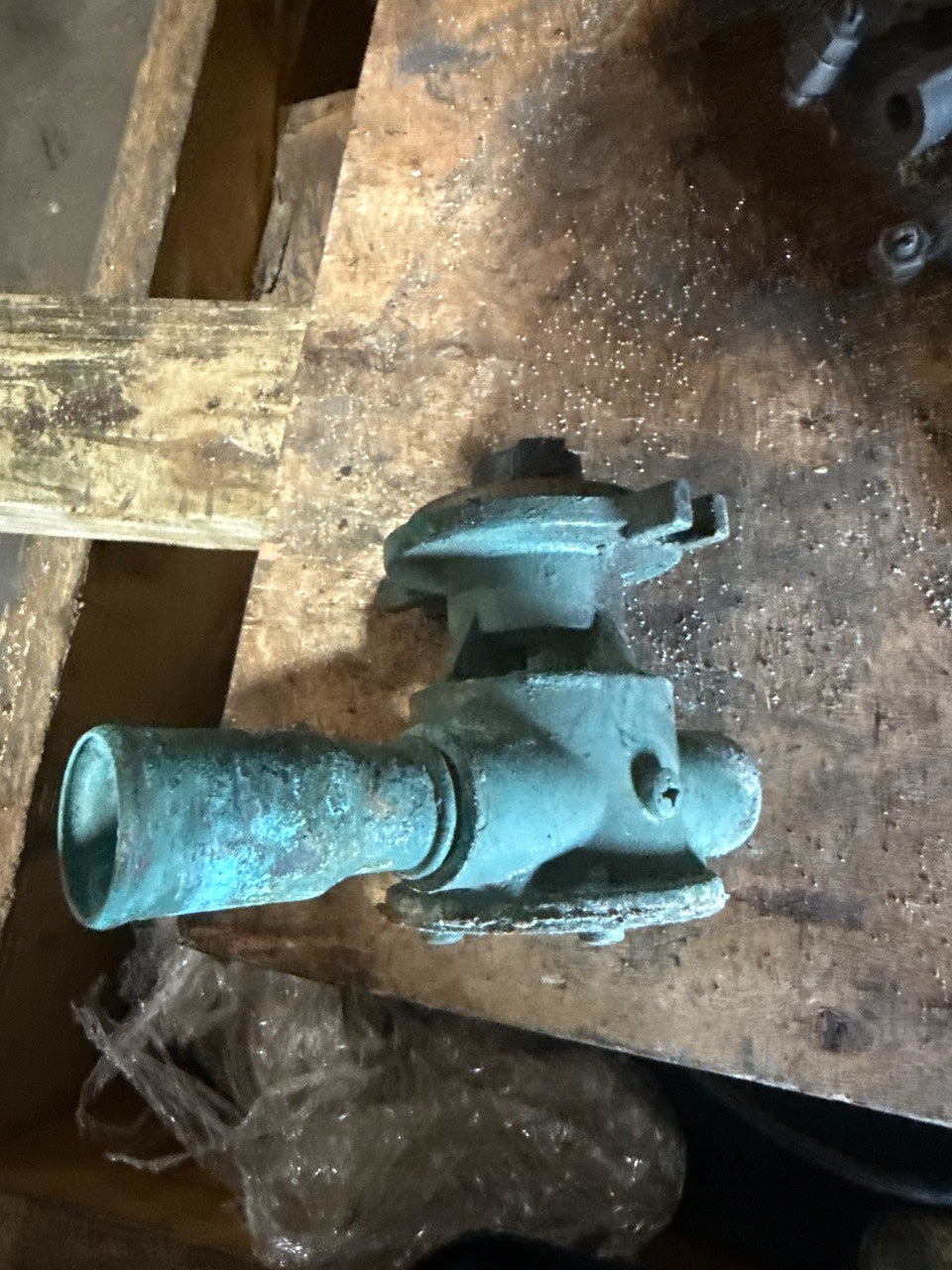 Volvo Penta Bronze Raw Water Sea Water Pump - Used Take-Off