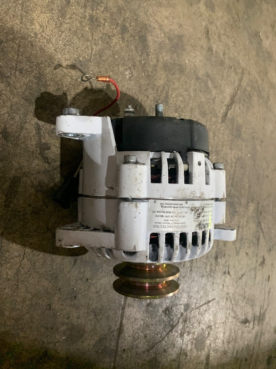 Balmar 60-24-70-SR-IG 70A 24V Single Foot Marine Alternator - Used