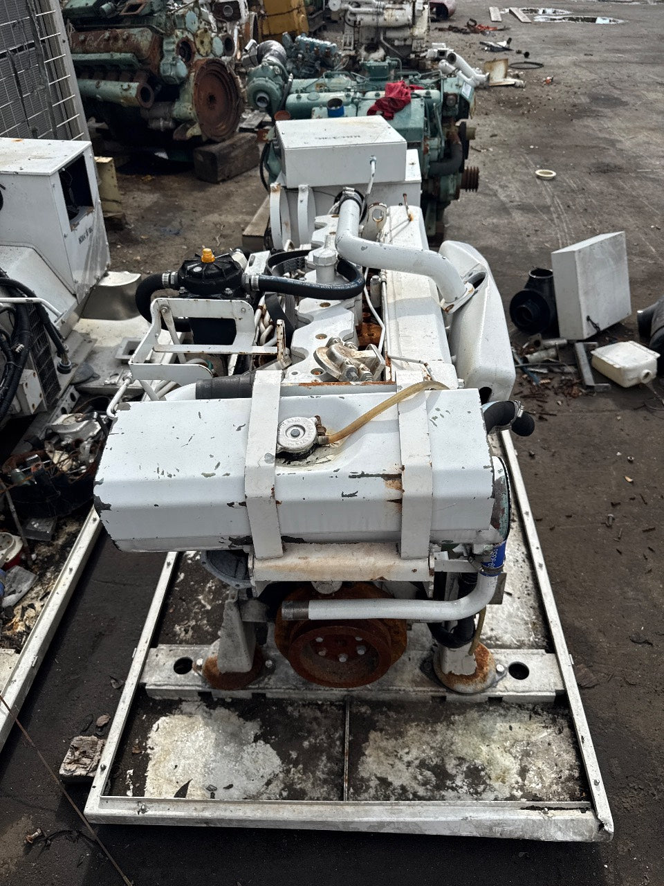 KiloPak 1255HKPHE83AL 125 kW John Deere Marine Diesel Generator - Used