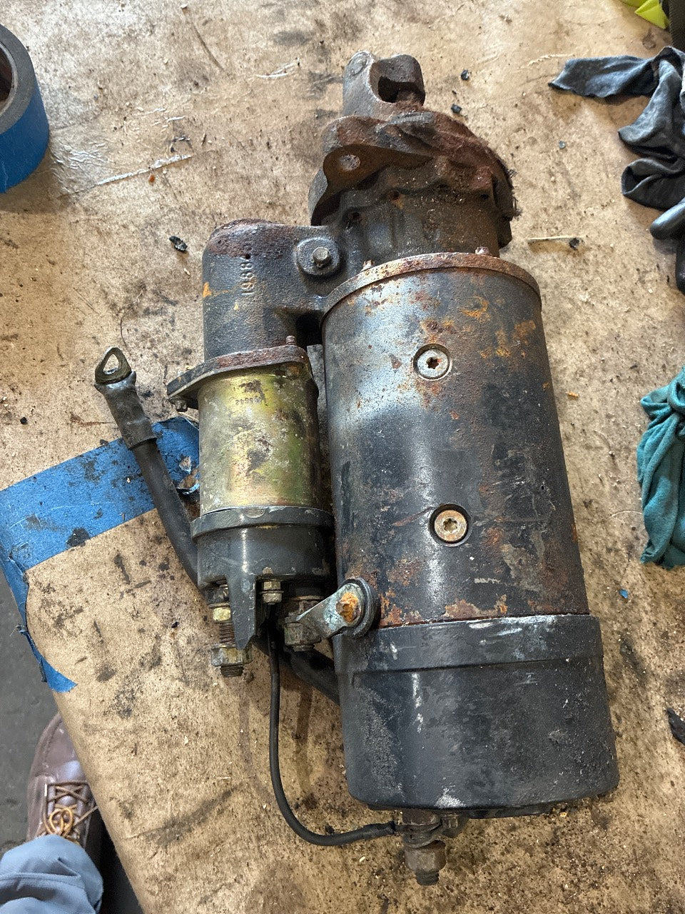 Caterpillar 1114-5724 Delco Remy Starter Motor - Used Take-Off Core