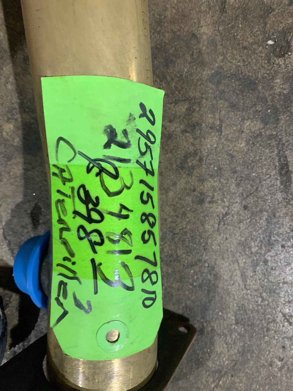 Caterpillar 295-7158 Brass Water Transfer Tube - Used