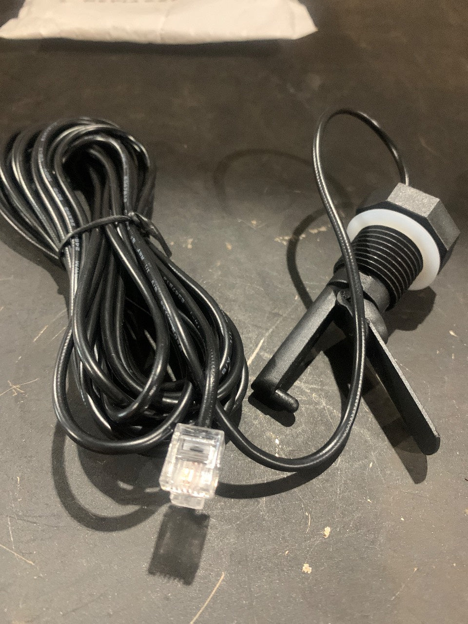 Marine Flow Switch Replacement - Paddle-Style with RJ Connector Lead - New