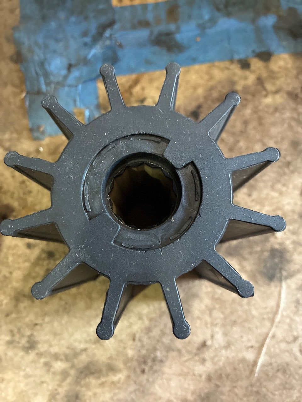 Jabsco 17936-0001 Neoprene Flexible Impeller - Raw Water Pump Impeller - New