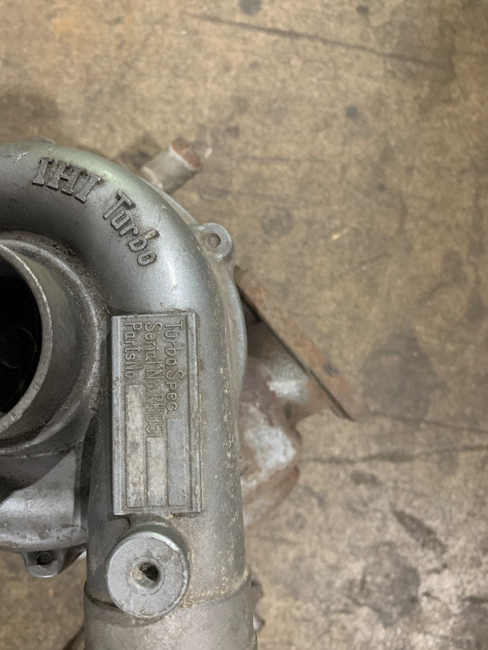 IHI RHB5 129671-18001 Marine Turbocharger for Yanmar 4JH2-TE - Used