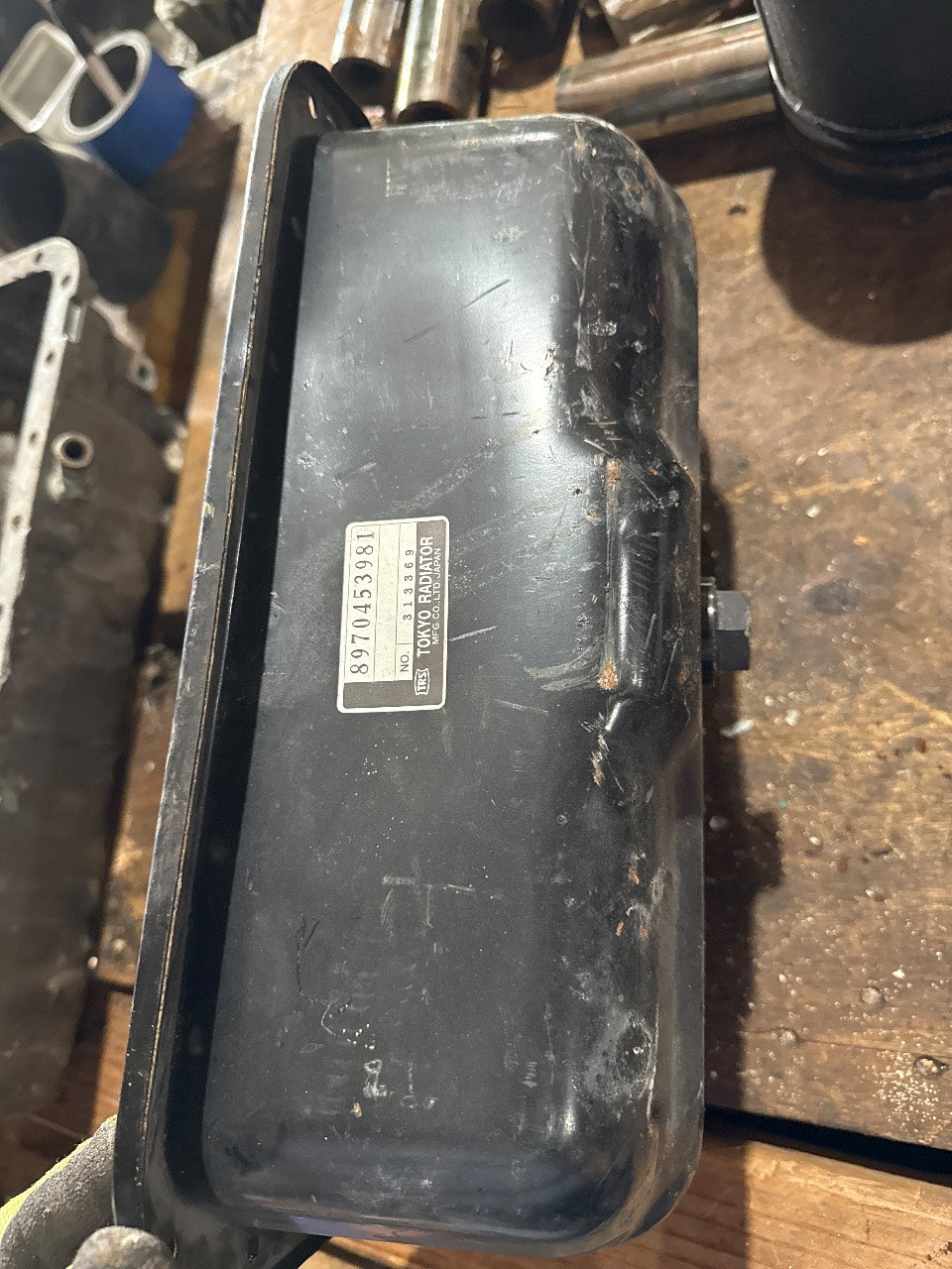 Isuzu 8-97045398-1 Engine Oil Pan for 4HK1 - Used