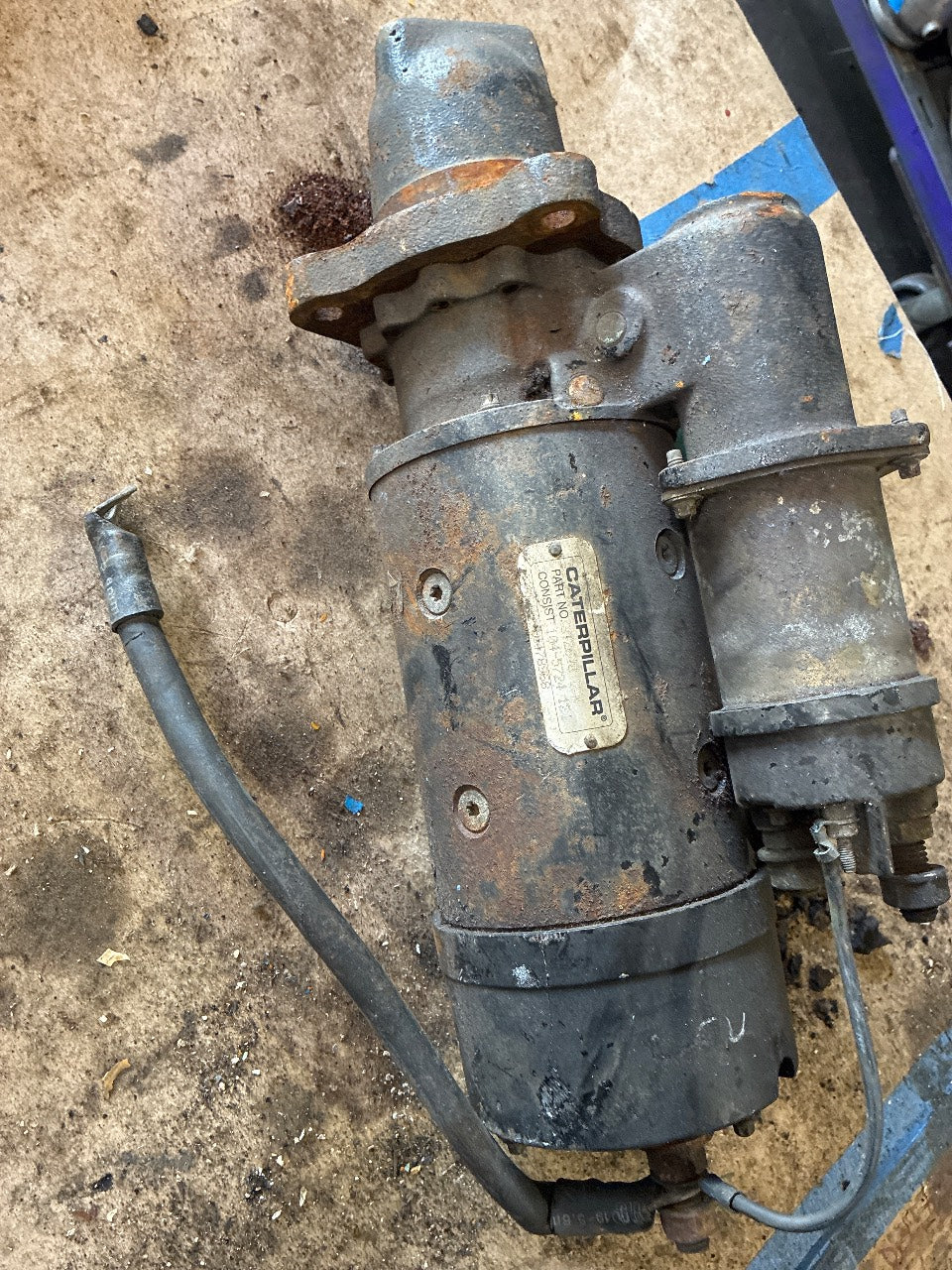 Caterpillar 1114-5724 Delco Remy Starter Motor - Used Take-Off Core