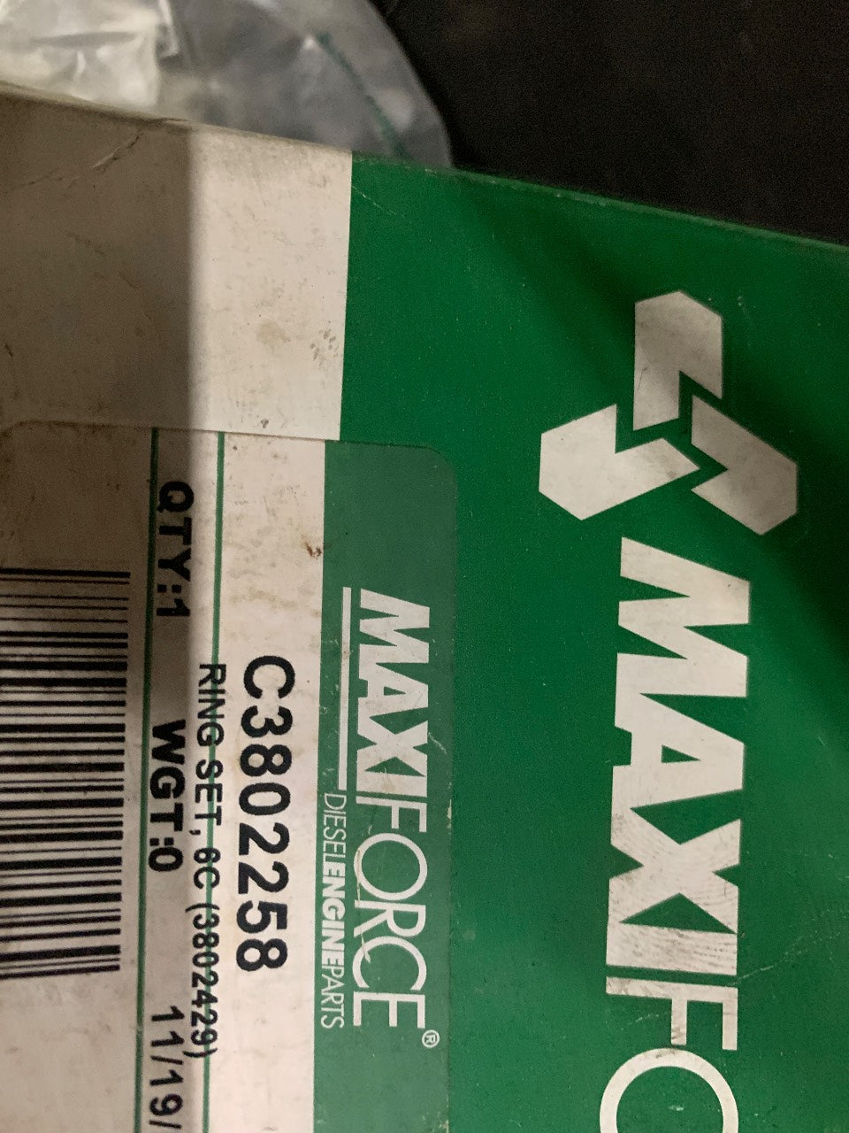 Maxiforce C3802258 Piston Ring Set for Cummins 6C 6CT 8.3L (OEM 3802429) - New