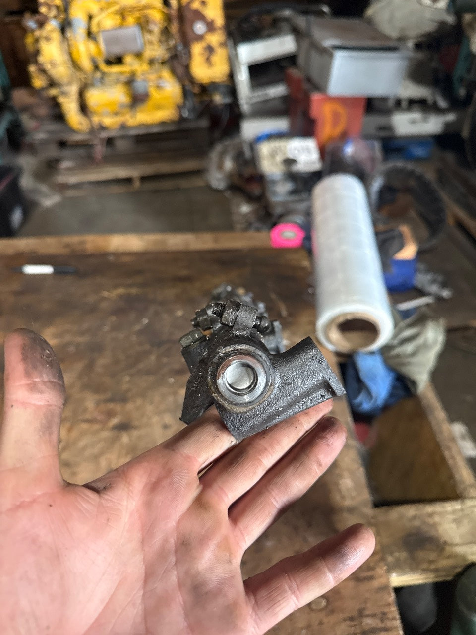 Volvo Penta TMD40 Rocker Arm Shaft Assembly - Used