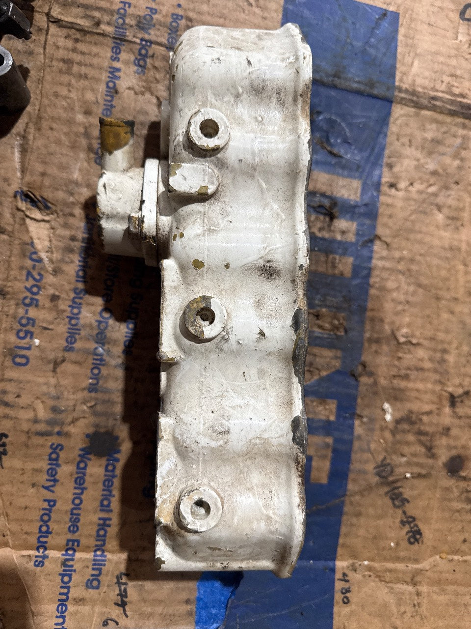 Yanmar 3TNE78AC-KB Valve Cover / Rocker Cover Assembly with Data Plate - Used