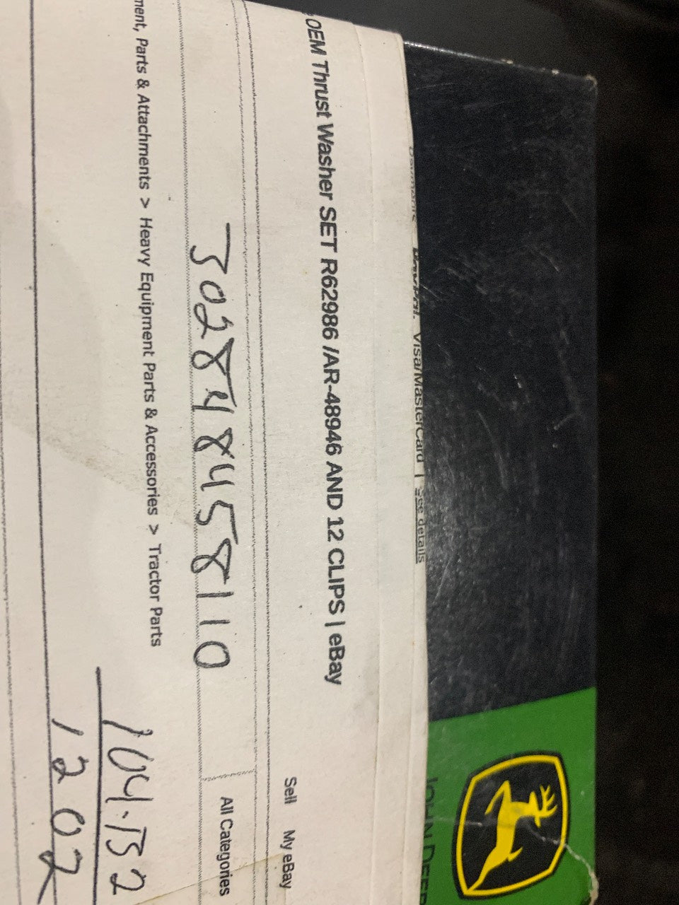 John Deere Mechanical Fuel Lift Pump with Hand Primer - New