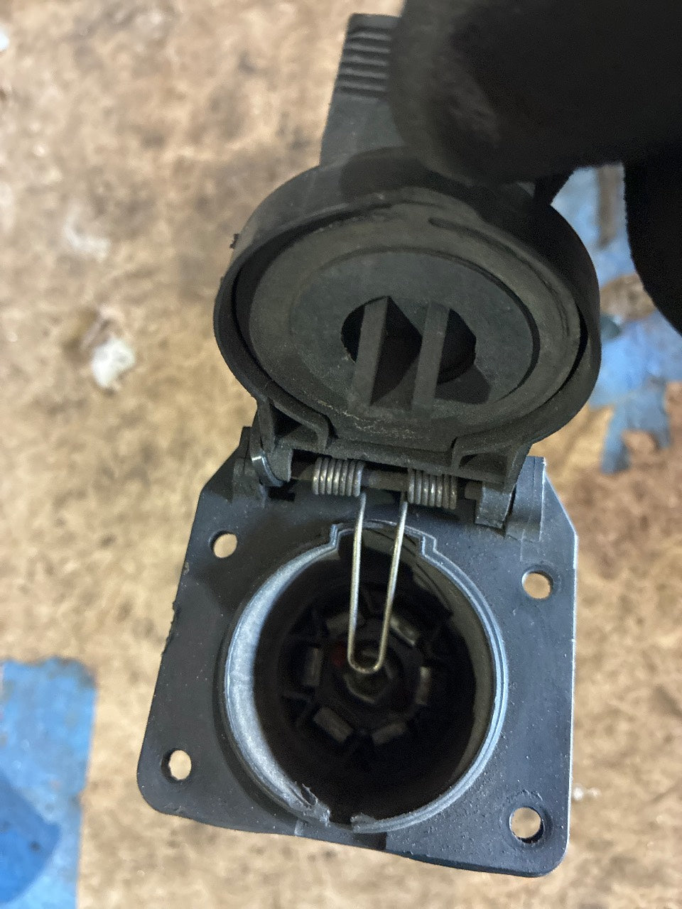 Chrysler 56038366AB 7-Way Trailer Tow Harness Connector Receptacle - Used