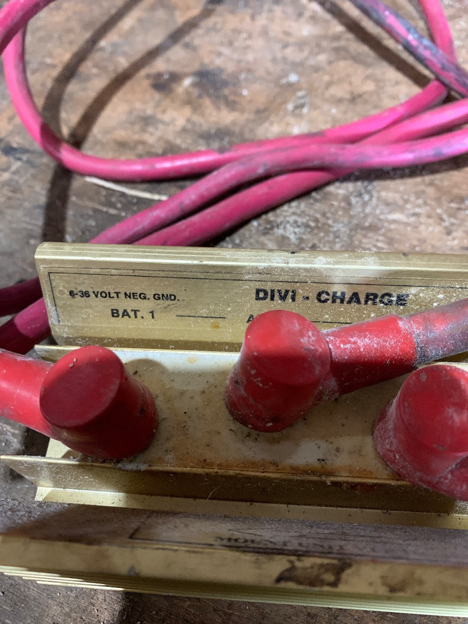 Divi-Charge 75A 3-Battery Marine Diode Isolator 6-36V Neg Ground - Used