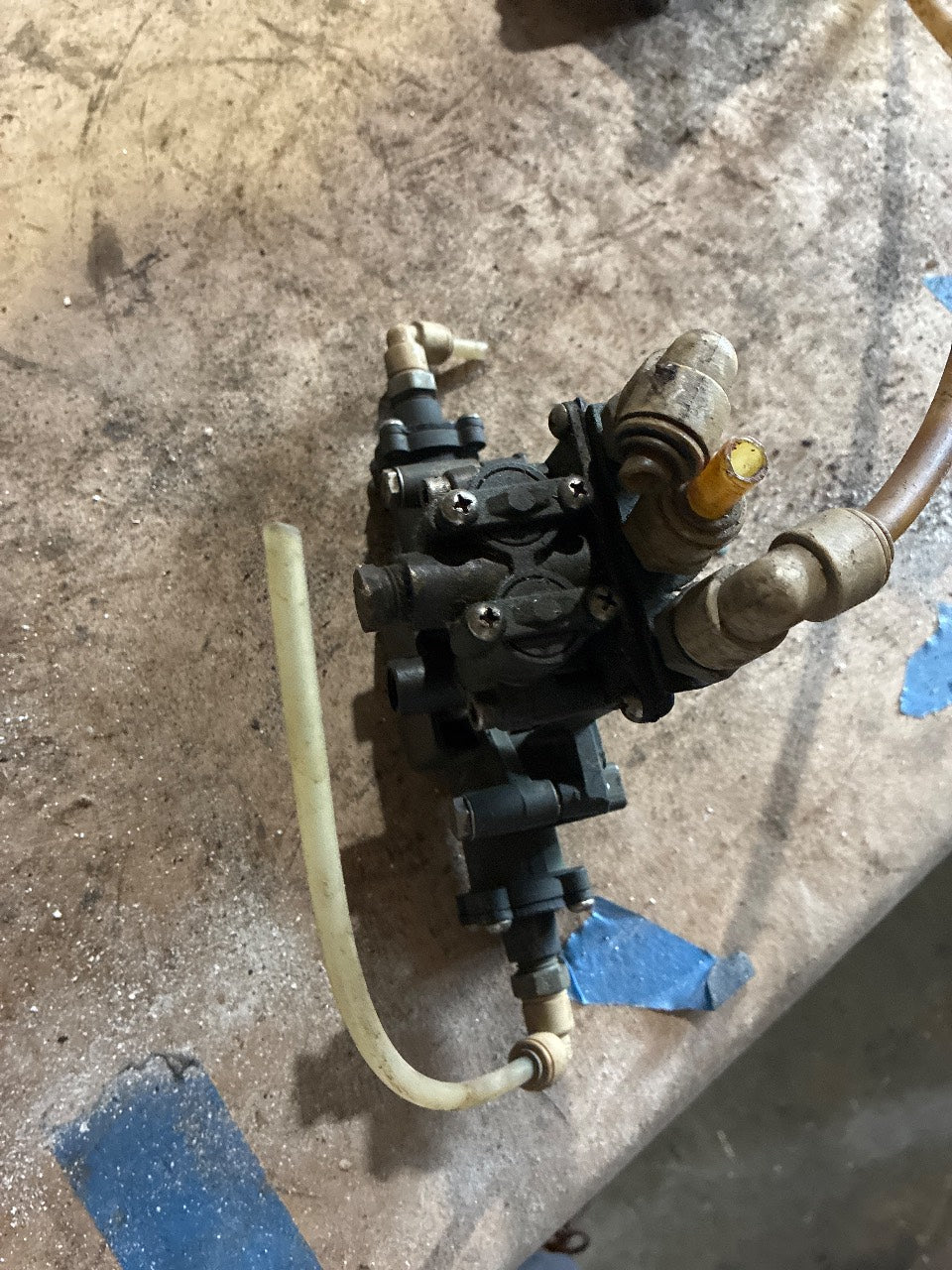 Kobelt 3403 Pneumatic Air Control Valve Assembly with Actuator - Used