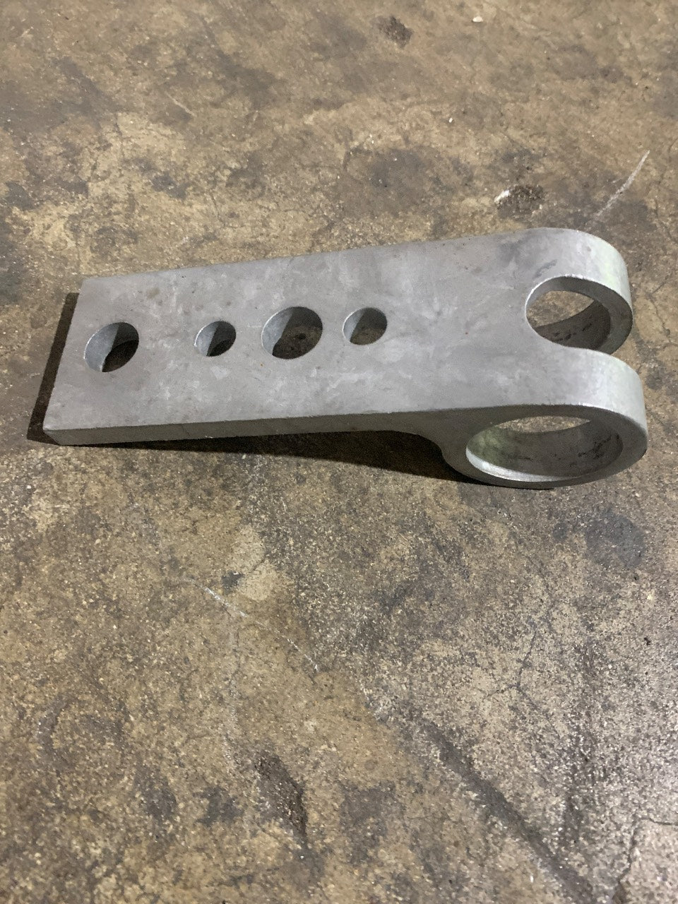 Machined Steel Clevis Linkage Bracket - Used