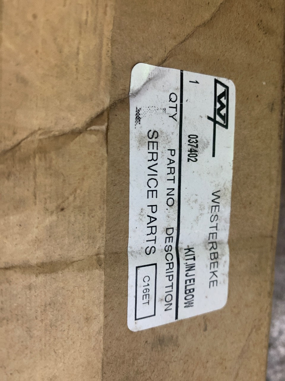 Westerbeke 037402 Water Injected Exhaust Elbow Kit - New