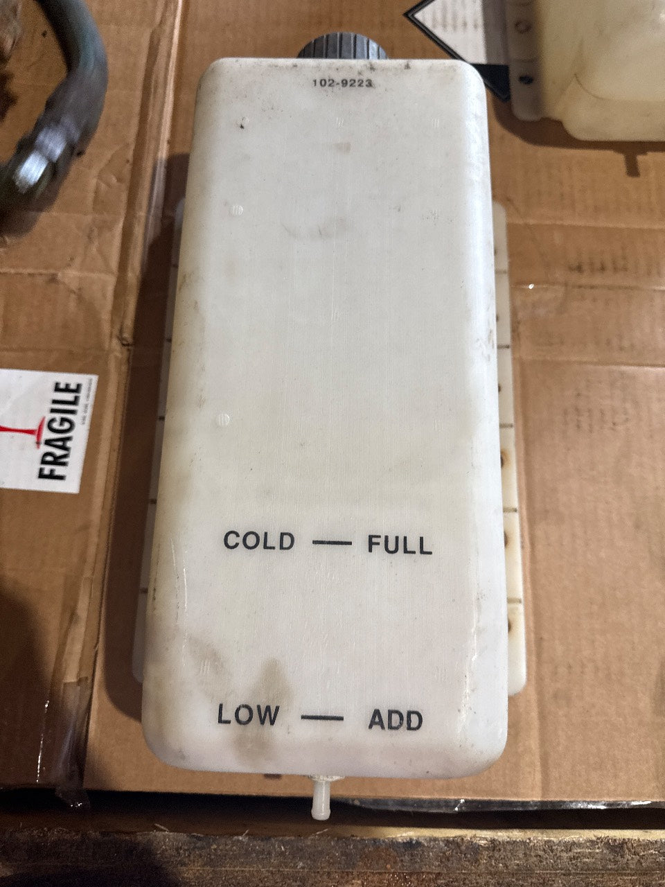 Caterpillar 102-9223 Coolant Recovery Reservoir Tank - Used