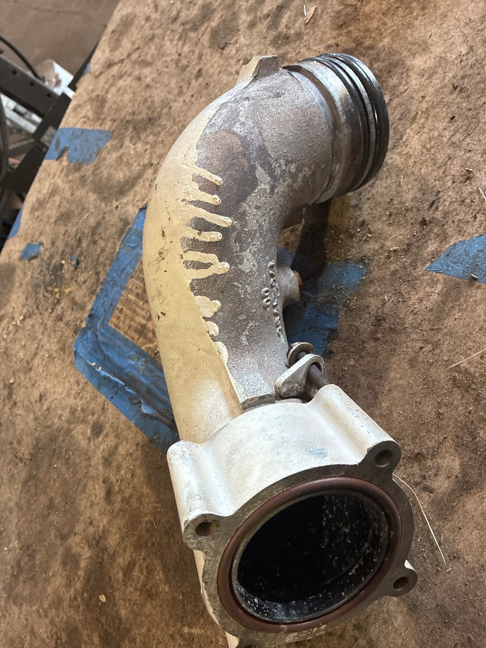Caterpillar 179-1795 Turbo Air Transfer Elbow / Charge Air Connection - Used