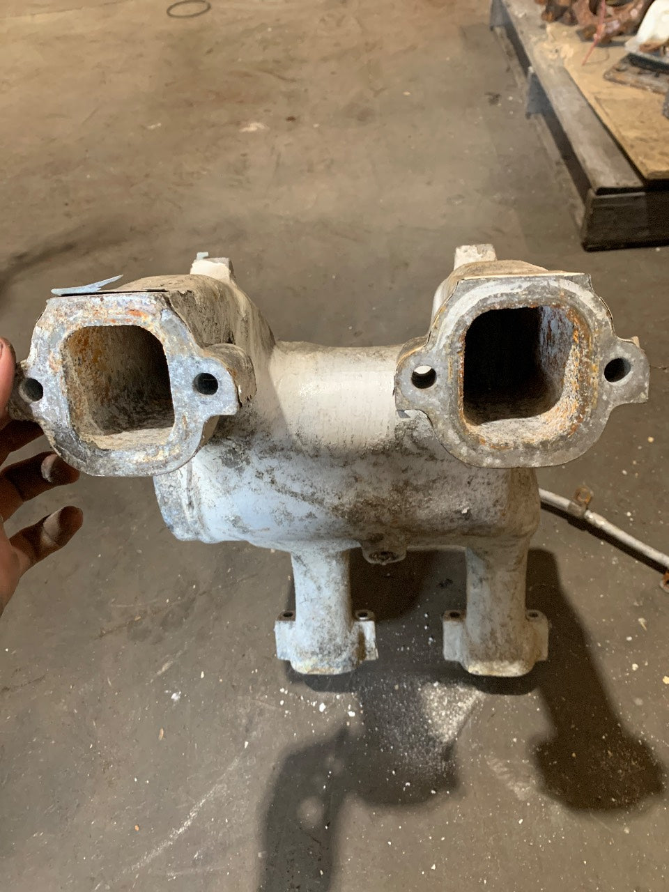 DDC MTU 535 098 03 07 Air Intake Manifold / Charge Air Elbow - Used