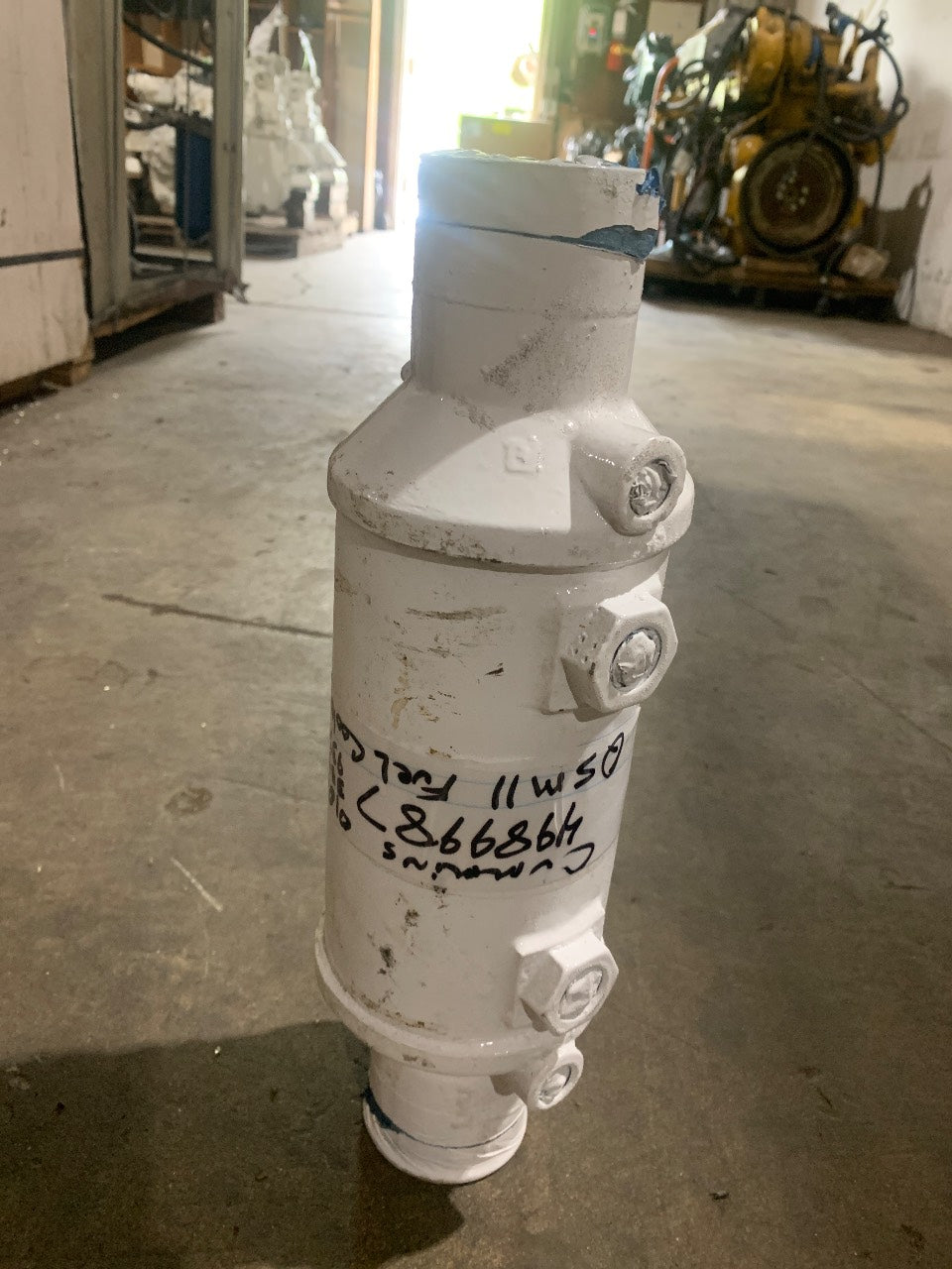 Cummins 4989987 Fuel Cooler for QSM11 Marine Engine - Used
