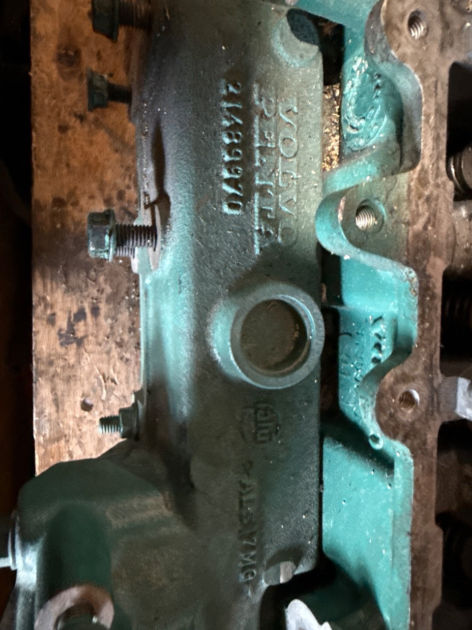 Volvo Penta 5-Cylinder Diesel Cylinder Head - Used Take-Off Core