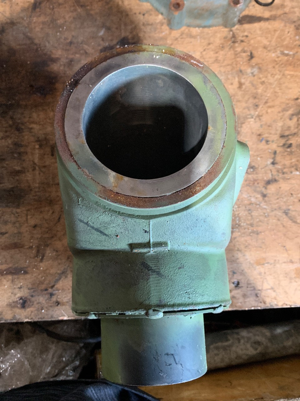 Volvo Penta 859B90B Water-Jacketed Exhaust Elbow / Riser - Used