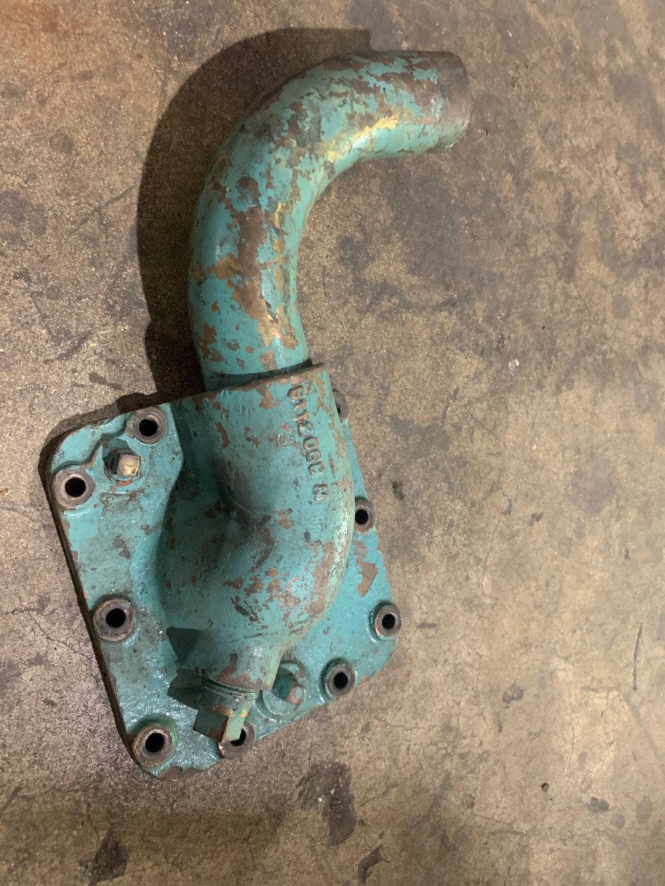 Volvo Penta Exhaust Elbow / Thermostat Housing for MD11 MD17 - Used