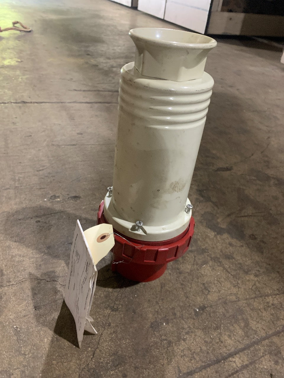 Scame 125A 3P+N+E IP67 Pin & Sleeve Plug Connector - Used