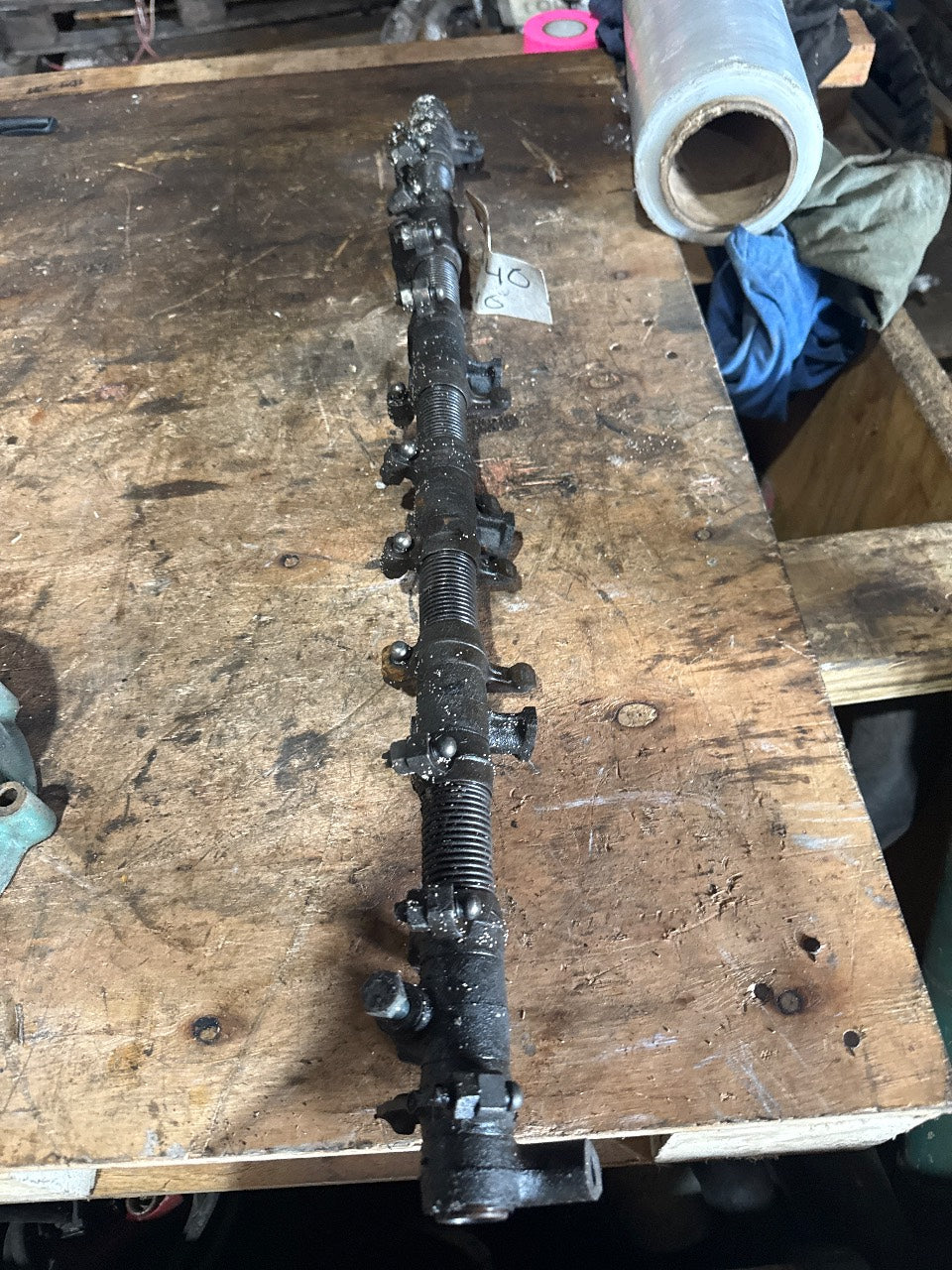 Volvo Penta TMD40 Rocker Arm Shaft Assembly - Used