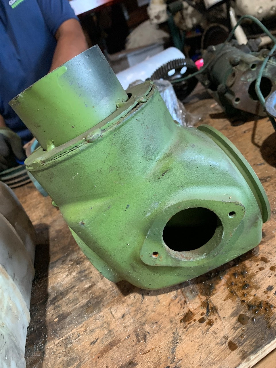 Volvo Penta 859B90B Water-Jacketed Exhaust Elbow / Riser - Used