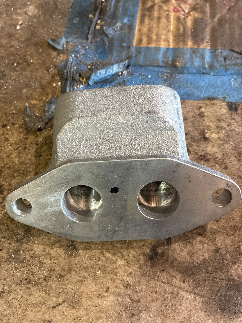 Yanmar R124028A Coolant Passage Adapter Flange - Aftermarket