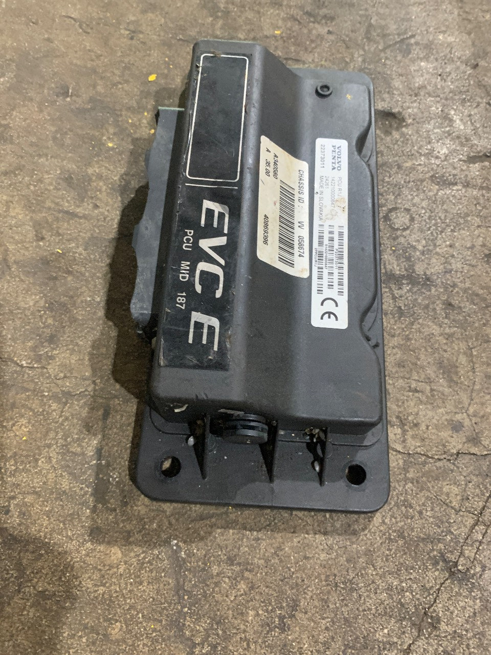 Volvo Penta 22373011 PCU EVC-E MID 187 Powertrain Control Unit - Used