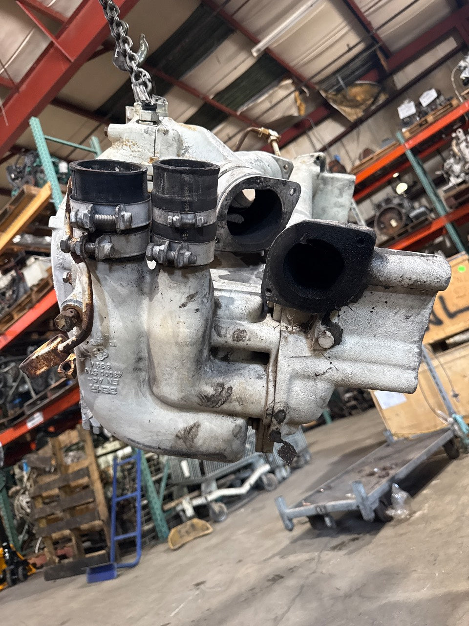 MTU 506 098 02 37 Intake Air / Charge Air Housing Assembly - Used Take-Off