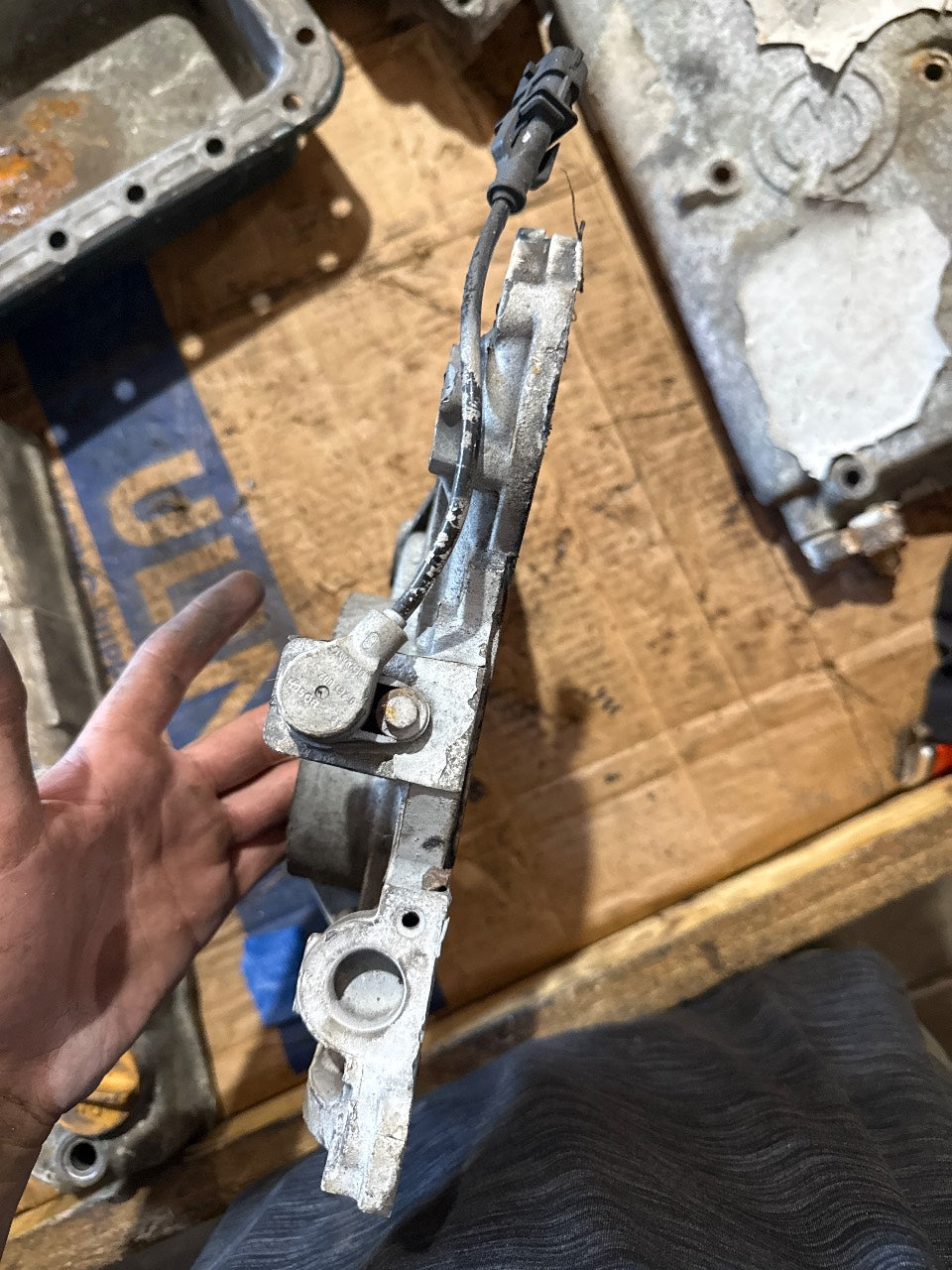 Cummins QSB 4.5 / Iveco Tector 4.5 Aluminum Front Timing Cover with Crank Seal & Speed Sensor - Used
