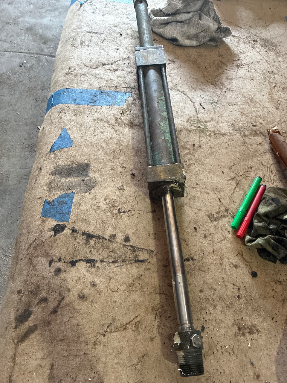Hynautic Balanced Hydraulic Steering Cylinder Ram for Inboard Marine Steering - Used