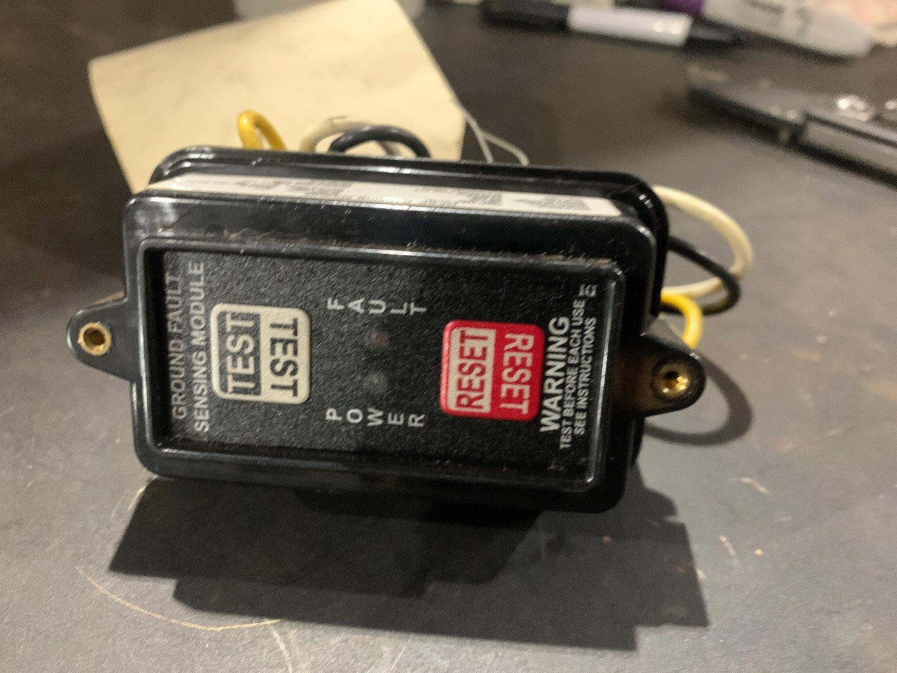 North Shore Safety PGFM-111-B-A1-187 GFEP Ground Fault Sensing Module 120VAC - Used