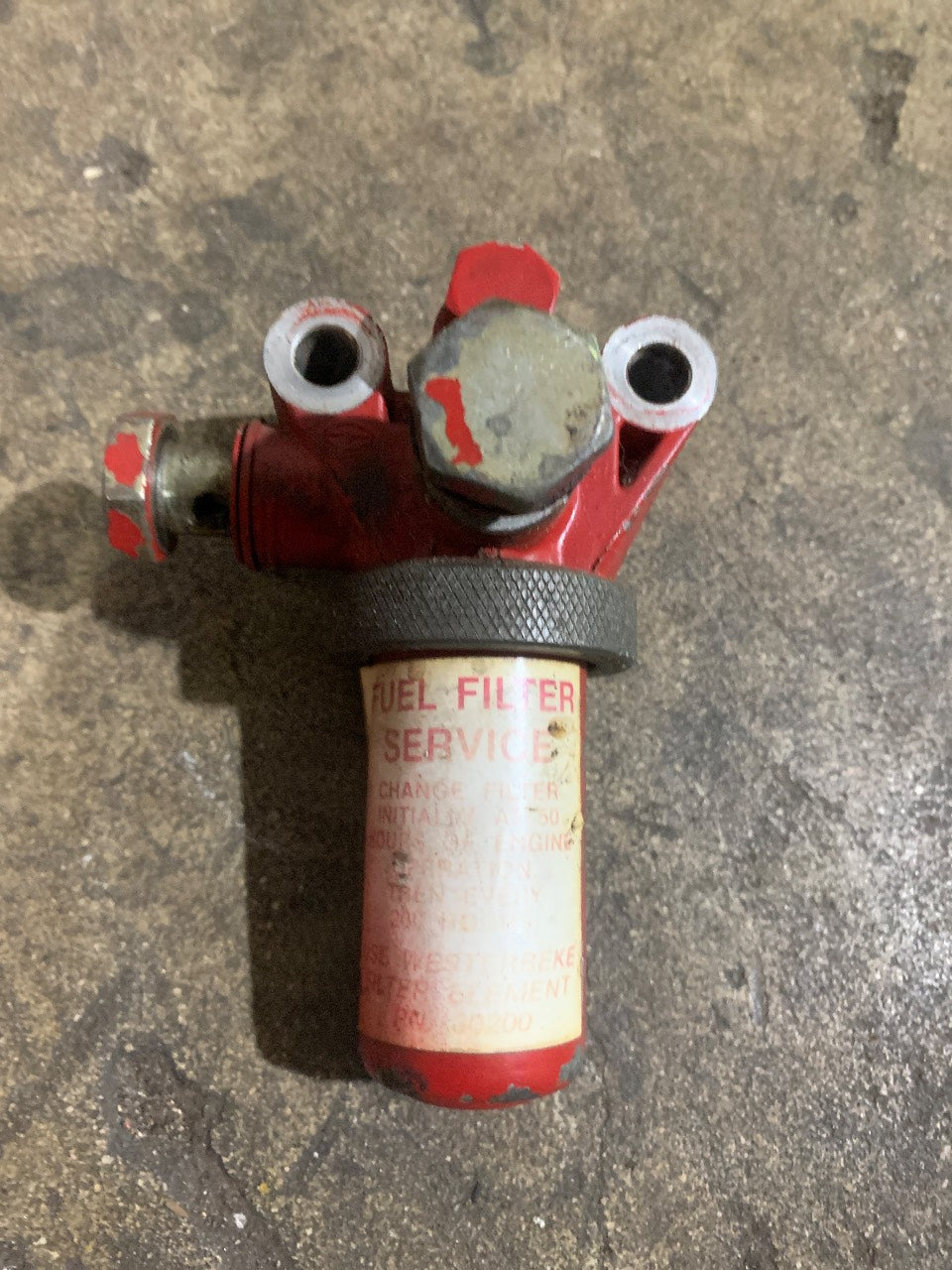 Westerbeke Marine Fuel Filter Housing Assembly - Used