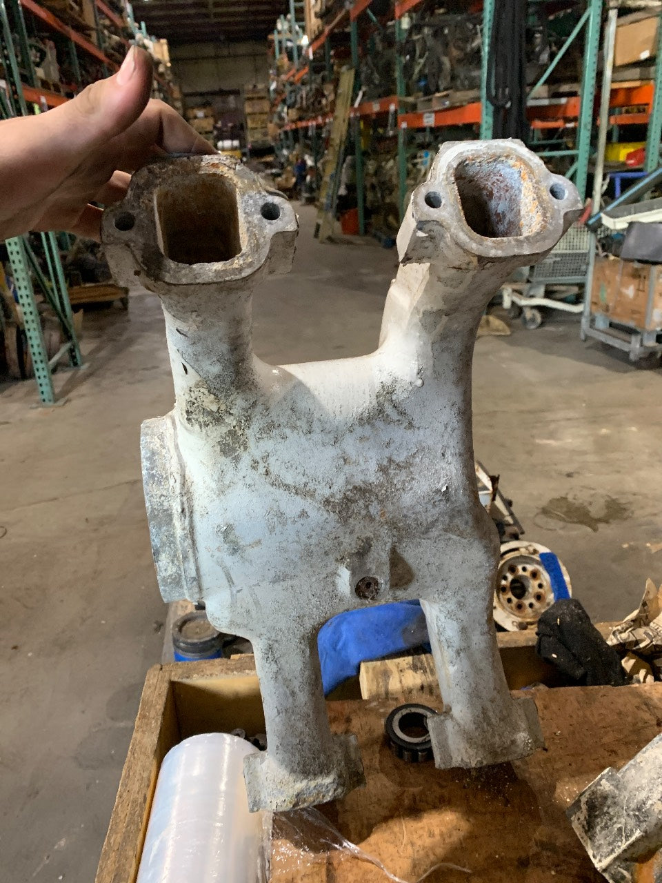 Detroit Diesel MTU 5350980307 Exhaust Manifold Housing - Used
