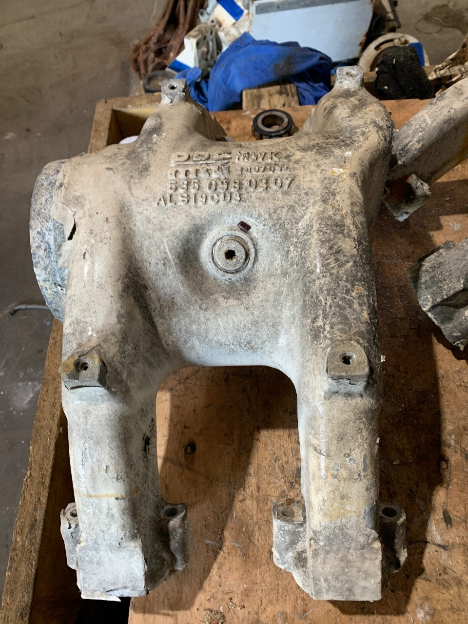 Detroit Diesel MTU 5350980307 Exhaust Manifold Housing - Used