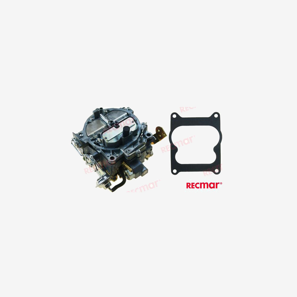 Q-JET Carburetor REC1347-816373A4 for Mercruiser and OMC Rochester 4 BBL Engines